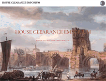 Tablet Screenshot of houseclearanceemporium.com